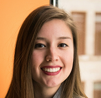 Victoria Lawson, directrice financière et responsable d'une entreprise de trading financier, portrait